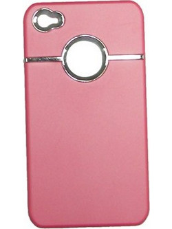 VOLTE-TEL ΘΗΚΗ IPHONE 4G/4S FACEPLATE HARD V022 PINK-SILVER