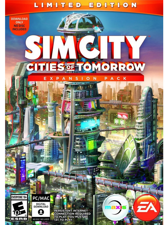 SimCity Cities of Tomorrows Limited Edition Key PC