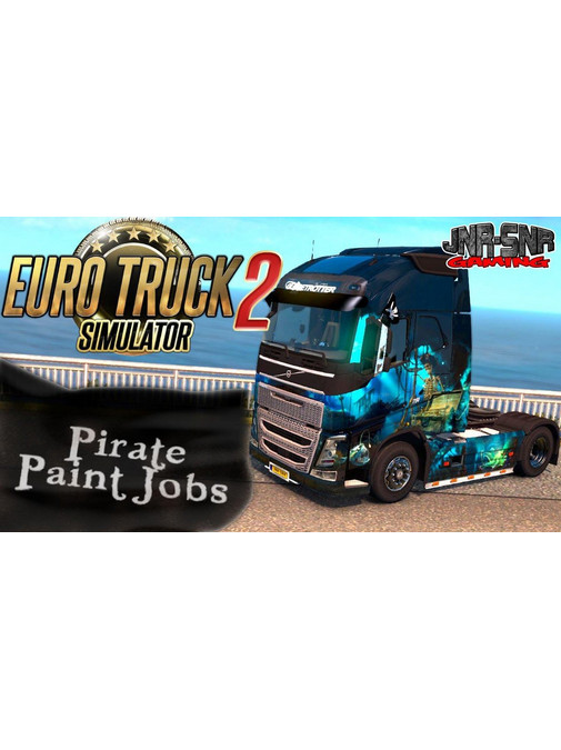 Euro Truck Simulator 2 Pirate Paint Jobs Pack Key PC