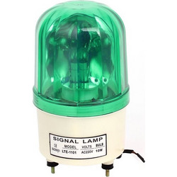 Πράσινο Φλας Green Rotary Strobe Flashing Led Light 220-240V C-1081