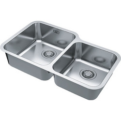 Franke Bell BCX 120-42-35 Υποκαθήμενος Νεροχύτης Inox Σατινέ 84.5x46.5cm