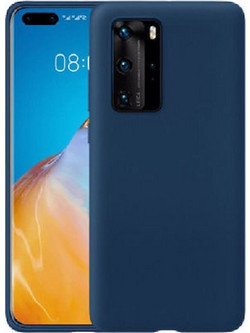 Soft feeling TPU Back Cover Σιλικόνης Μπλε Huawei P40 pro