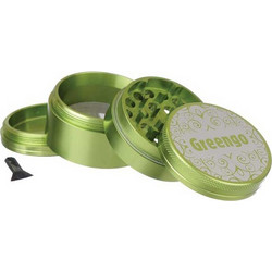 Greengo Grinder Τρίφτης Πράσινο 50mm Aluminium - 4 Parts