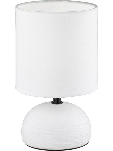 Trio Lighting R50351001 Πορτατίφ E14 Λευκό Φ14xΥ23cm