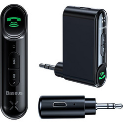 BASEUS WIRELESS AUDIO bluetooth Transmitter για Αυτοκινήτου και συσκευές ήχου - ΜΑΥΡΟ - WXQY-01