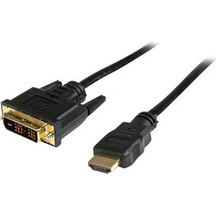 StarTech Καλώδιο HDMI Male to DVI-D Male 5m Black