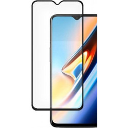 Προστατευτικό Οθόνης Tempered Glass Full Cover για OnePlus 6T + OnePlus 7 ΜΑΥΡΟ (OEM)