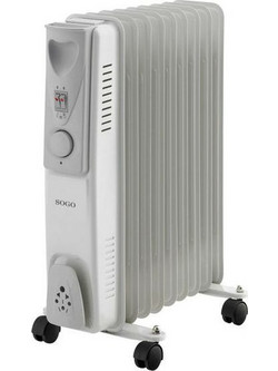 Sogo SS-18209 Καλοριφέρ Λαδιού με 9 Φέτες 2000W