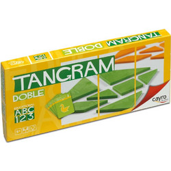 Cayro Tangram Διπλό Επιτραπέζιο Παιχνίδι για Παιδιά 5+ Ετών για 2 Παίκτες