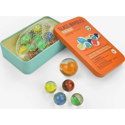 ΡΕΤΡΟ ΠΑΙΧΝΙΔΙ ΒΟΛΟΙ ΜΕ 21 ΜΠΙΛΙΕΣ LEGAMI GLASS MARBLES GM0001