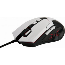 Gembird MUSG-04 Ενσύρματο Gaming Ποντίκι 3200 DPI White Black
