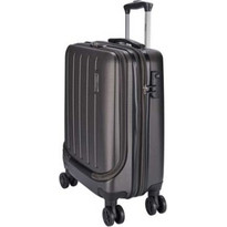 Rain RB8056 Βαλίτσα Καμπίνας 55x38x25cm με 4 Ρόδες Καφέ