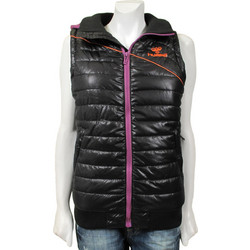 Hummel Wanda Αμάνικο Γυναικείο Μπουφάν Puffer Μακρύ Μαύρο 87003-2001