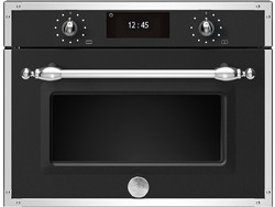 Bertazzoni F457HERMWTNE Εντοιχιζόμενος Φούρνος Μικροκυμάτων με Grill 38lt Μαύρος