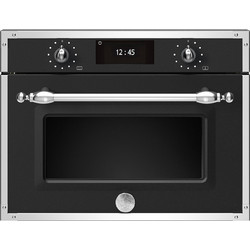 Bertazzoni F457HERMWTNE Εντοιχιζόμενος Φούρνος Μικροκυμάτων με Grill 38lt Μαύρος