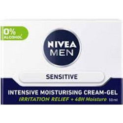 Nivea Men Sensitive Intensive Moisturising Cream-Gel 50ml