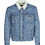 Levi's Type 3 Sherpa Ανδρικό Μπουφάν Χειμωνιάτικο Τζιν Μπλε 16365-0128