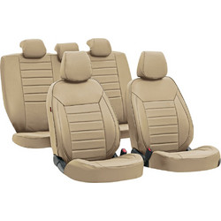 Lampa Luxury Leatherette Set Beige 4τμχ
