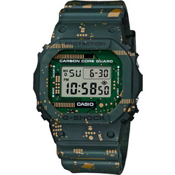 Casio G-Shock Ψηφιακό Ανδρικό Ρολόι Χρονογράφος με Πράσινο Καουτσούκ Λουράκι DWE-5600CC-3ER