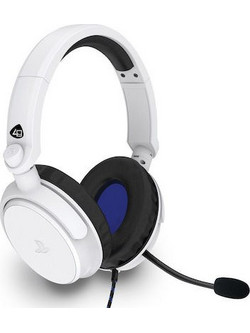 4Gamers PRO4-50s Gaming Headset Over Ear White