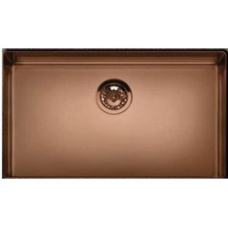 Apell Metamorfosis MEM71 Υποκαθήμενος Νεροχύτης Inox Σατινέ Copper 75x44cm