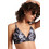 Superdry Surf Bikini Top Τριγωνάκι Floral Μαύρο W3010173A-4HA