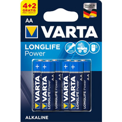 Varta Longlife Power AA 6τμχ