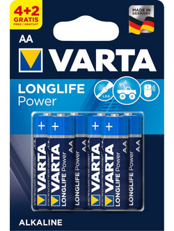 Varta Longlife Power AA 6τμχ