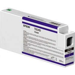 Epson T824D Violet Μελάνι Εκτυπωτή Inkjet C13T824D00