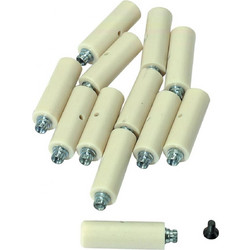 Fire&Stone Tuning Machine Shaft - Nylon, Cream