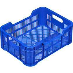 Διάτρητο Τελάρο μπλε raw material 11lt 40x30x15cm κιβώτιο πλαστικό 0147