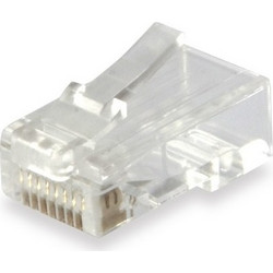 UTP RJ45 Plug Cat.6 (Set. 100pcs) Equip (0121144)