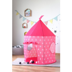 Knorrtoys Pink White Stars Παιδική Σκηνή Κάστρο 55542