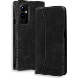 Bodycell PU Leather Book Black (OnePlus 9)