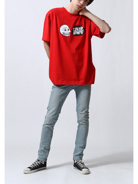 Cheap Monday Κοντομάνικη Μπλούζα της σειράς Scarletred - 0640260 Red