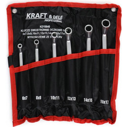 Σετ Πολύγωνα Κλειδιά CR-V 6 τμχ Kraft&Dele KD-10940