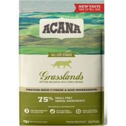 Acana Grasslands All Life Stages with Free-Run Chicken, Duck, Turkey & Quail 4.5kg