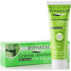 Byphasse Aloe Vera Αποτριχωτική Κρέμα 125ml