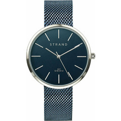Strand by Obaku Γυναικείο Ρολόι με Μπλε Μεταλλικό Μπρασελέ S700LXCLML