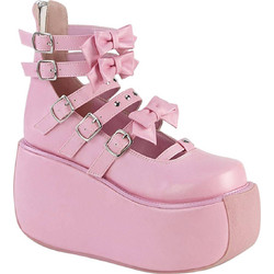 Strappy Ankle Boot Back Zip