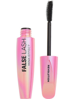 Makeup Revolution False Lash Mink Effect Black Mascara για Όγκο 8gr