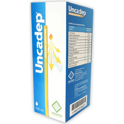Erbozeta Uncadep Σιρόπι για Ξηρό & Παραγωγικό Βήχα 150ml