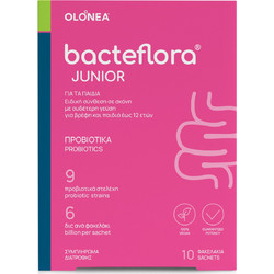 Olonea Bacteflora Junior Προβιοτικά για Παιδιά & Βρέφη 10 Φακελάκια