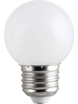 ΛΑΜΠΤΗΡΑΣ LED ΝΥΚΤΟΣ ΣΦΑΙΡΙΚΟΣ Ε27 1W 6400K (ΨΥΧΡΟ) 70Lm G45 VIVA 3800228022504