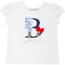Balloon Chic Παιδικό T-Shirt Κοντομάνικο Λευκό 211F0517