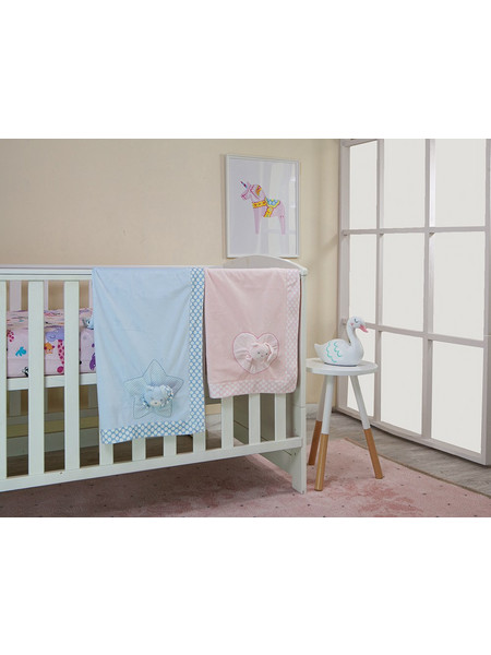 GM Home 100little Bear Κουβέρτα 75x100 Σιέλ