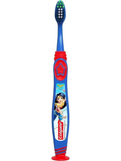 Colgate Smiles Soft Wonder Woman Παιδική Οδοντόβουρτσα Μπλε -Κόκκινη