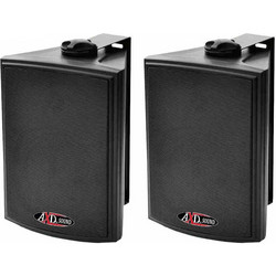 AXD Sound TE5405 Παθητικά Ηχεία Τοίχου 80W Μαύρα (Ζεύγος)