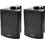 AXD Sound TE5405 Παθητικά Ηχεία Τοίχου 80W Μαύρα (Ζεύγος)