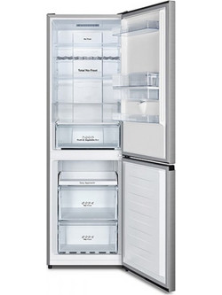 Hisense RB390N4WC1 Ψυγειοκαταψύκτης 351lt Full No Frost Υ186xΠ59.5xΒ59cm Inox